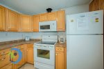Kitchen Stove, Microwave and Refrigerator